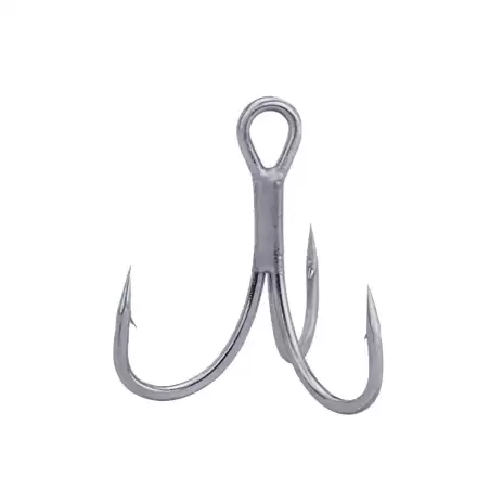 Ancorette per artificiali BKK Fangs Treble Hook Matte Tin